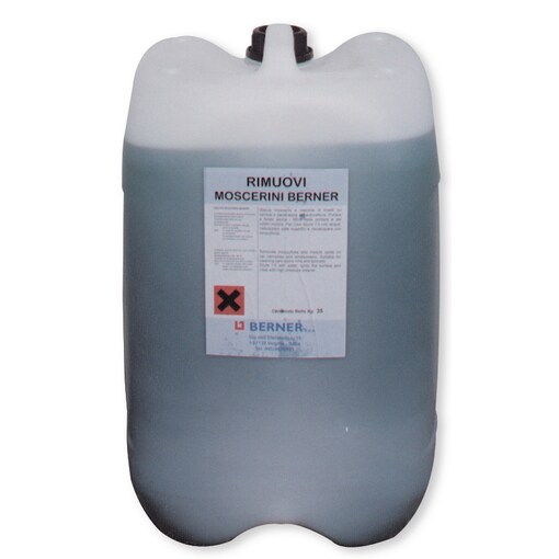 Detergente rimuovi moscerini tanica 25 chili